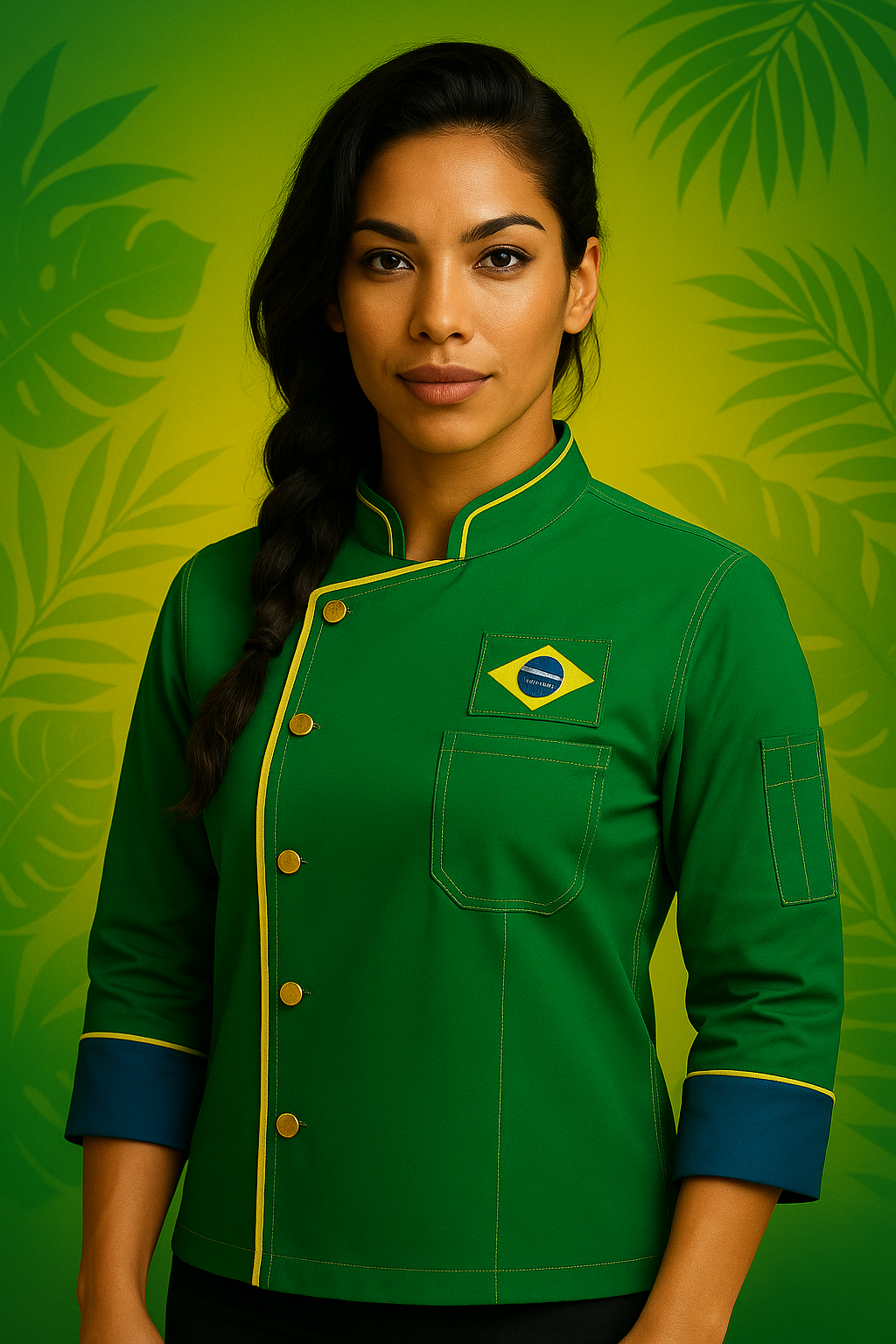 Heritage Brasil chef jacket