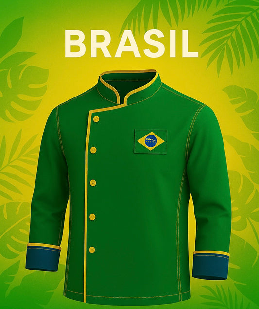 Heritage Brasil chef jacket